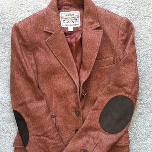 Banana Republic Womens Tweed Wool Blazer